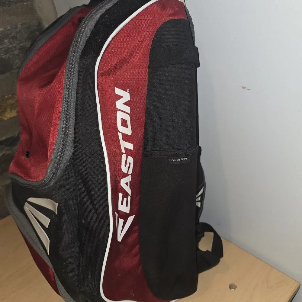 Easton Red and Black Backpack- Glove Zone
